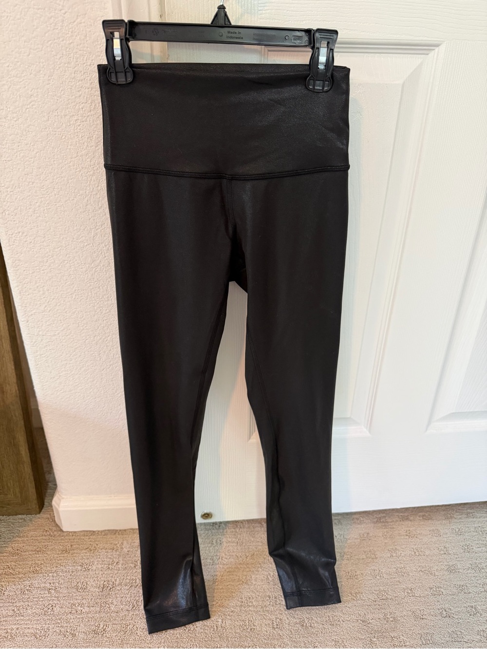 Lululemon align leggings size  4 -28” inseamBlack with light shimmer finish